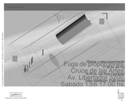 Show en el tunel de Libertador