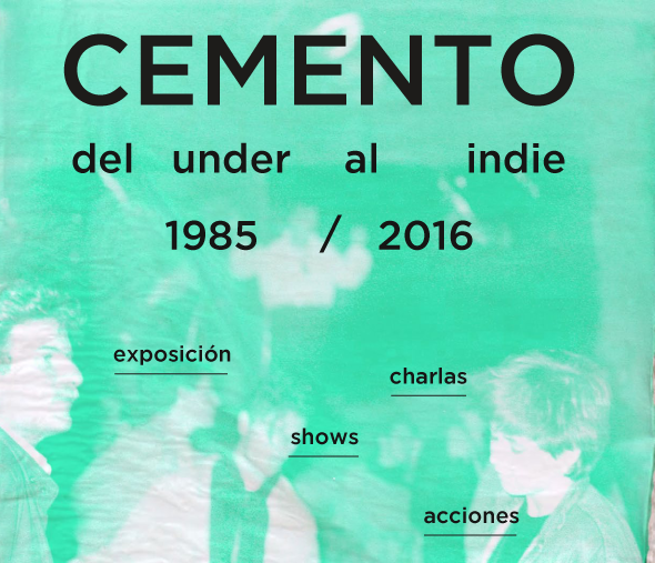 Inauguran la muestra “Cemento: del under al indie, 1985-2016”